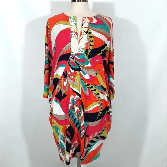 Trina Turk | Dresses | Trina Turk Embellished Beach Dress 8 | Poshmark